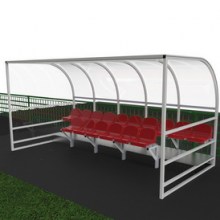 Кабинка для запасных игроков Стационарная 1 1